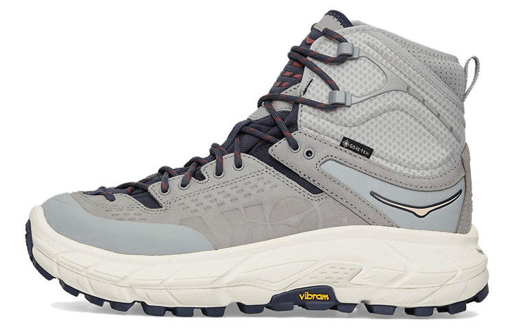 HOKA ONE ONE Tor Ultra Comfortable Round Toe High top Outdoor Shoes Unisex Gray