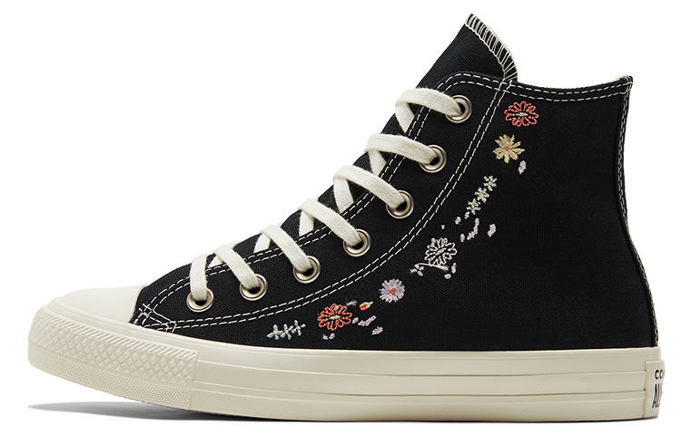 Converse Chuck Taylor All Star Wmns Converse High 'Embroidered Floral - Black' Women's