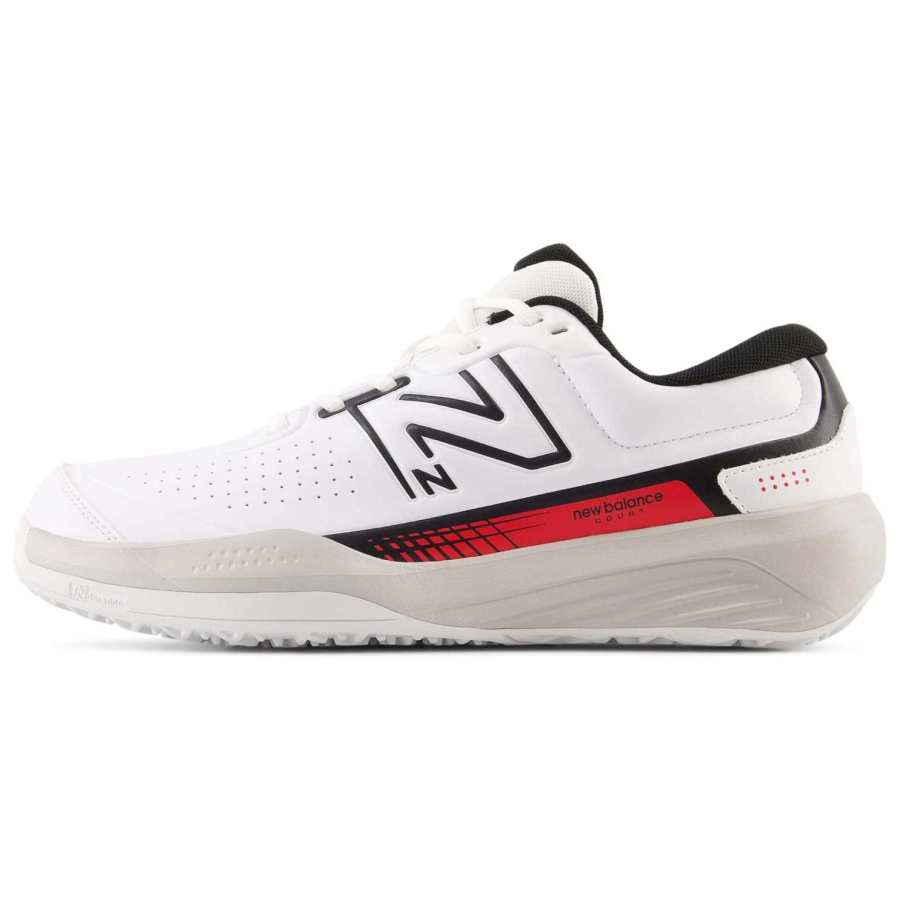 New Balance New Balance NB 696 V5 O Y5 Comfortable Low top Tennis Shoes Men's White Red Black