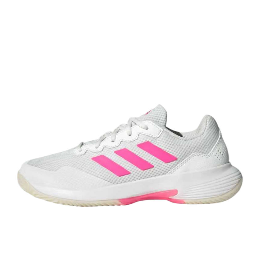 Adidas Adidas GAMECOURT 2 Low top Tennis Shoes Women's White Clear Pink Black