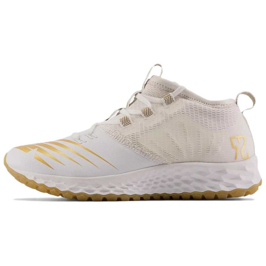 New Balance New Balance Textile, Leather Athleisure Mid top Training Shoes Women's Beige