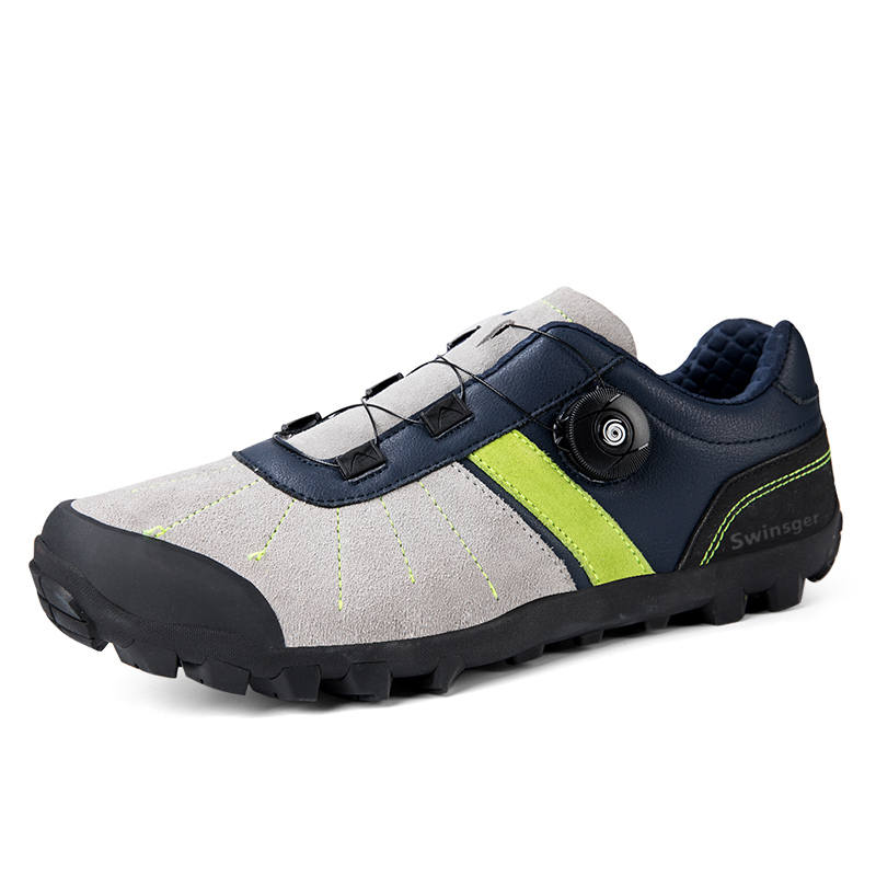 Swinsger Charm Fashion Cow Suede Cushioning Low top Mountaineering Shoes Men's
