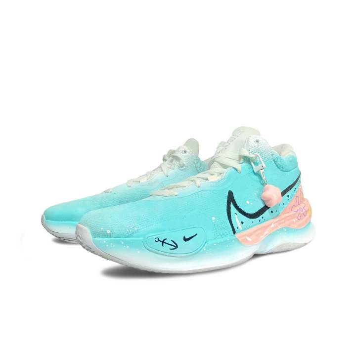 Nike Nike Renew Elevate 3 Slip Resistant Abrasion Resistant Low top Basketball Shoes Men's Blue
