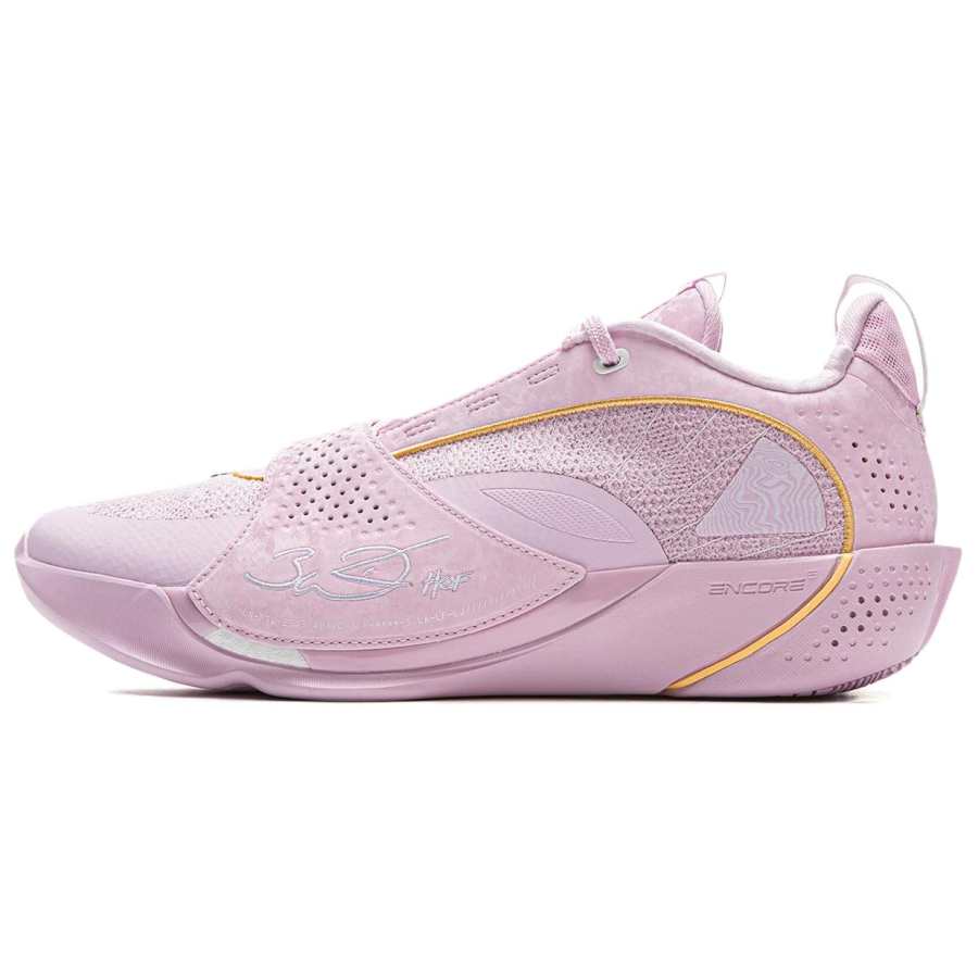 Li-Ning Li Ning Wade All City 13ENCORE Low top Basketball Shoes Men's Early Lotus Pink