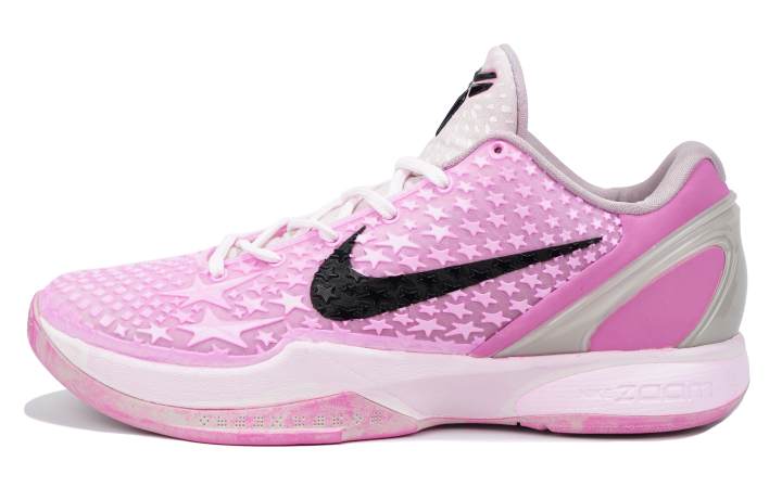 Nike Nike Zoom Kobe 6 Protro 'All Star 2.0' Abrasion Resistant Abrasion Resistant Low top Basketball Shoes Men's Pink Black