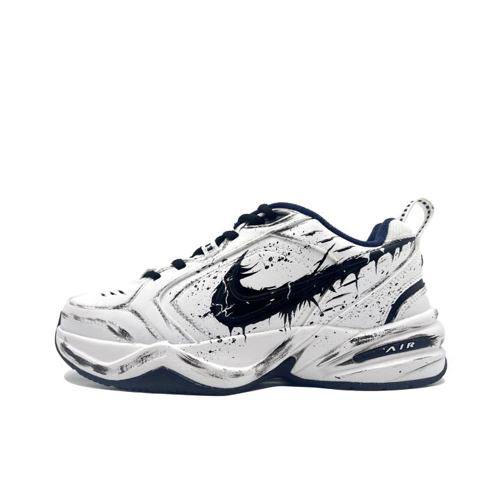 Nike Nike Air Monarch 4 Toxic Guardian, Gothic Symbiosis, Black Devour Leather Urban Techwear
