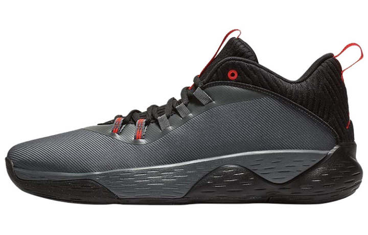 Jordan Jordan Super.Fly Mvp Iron Grey Black Bright Crimson