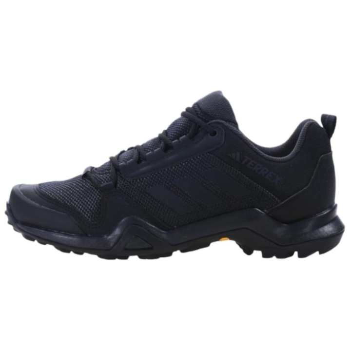 Adidas Adidas Terrex AX3 Abrasion Resistant Waterproof And Breathable Lightweight Hiking Shoes Men's Black