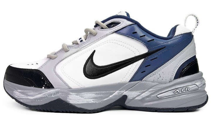 Nike Nike Air Monarch 4 Gate Of Xingji Low top Chunky Sneakers Unisex Gray Blue