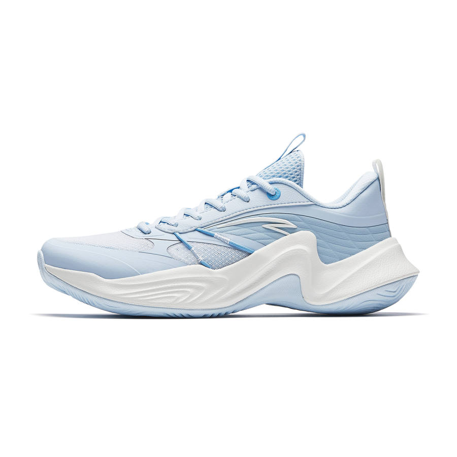 Anta Heatwave Collection Heatwave Ice Crystal Cement Killer Low top Basketball Shoes Men's Moonlight Ice Blue