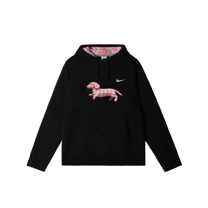 Nike Nike Sweatshirts Men's Black Hooded Thickened