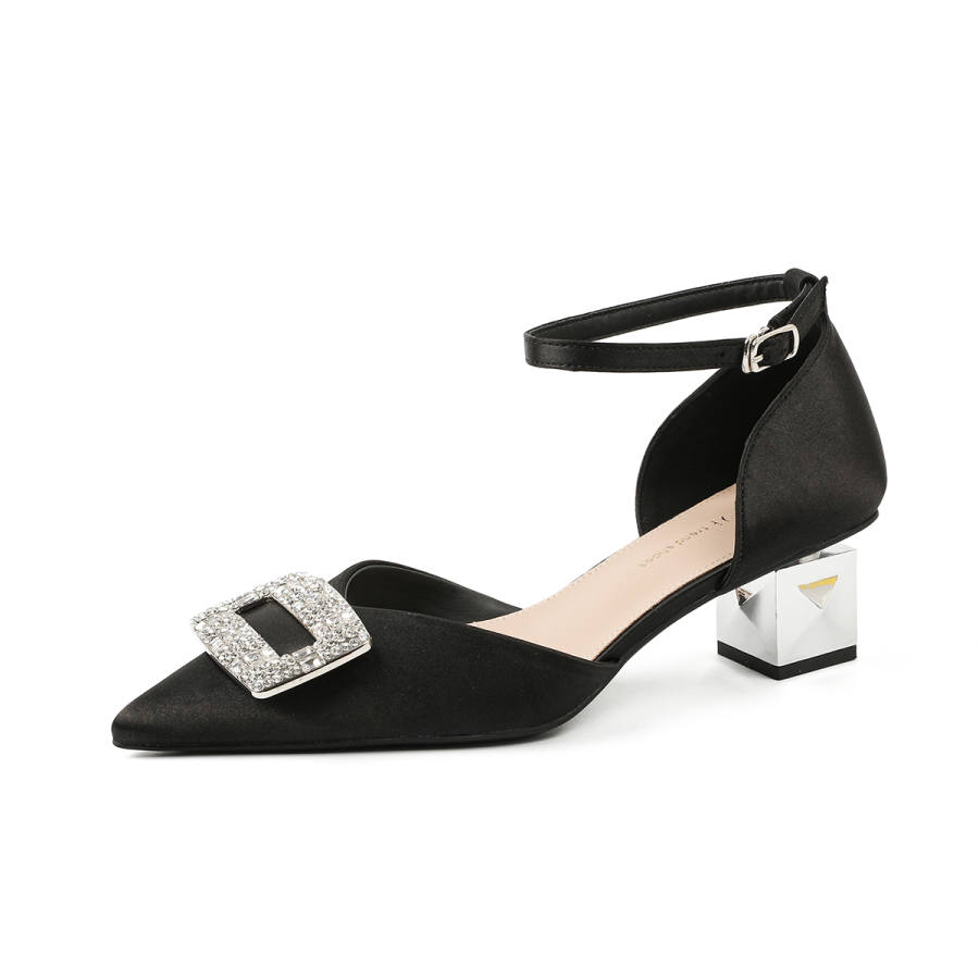 WALIBU Chunky Heel High Heels 5CM Women's