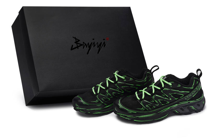 SALOMON XT 6 EXPANSE 811 Manufacturing, Sky Fantasy Green, Special Shoe Box Cushioning Breathable Lightweight Low top