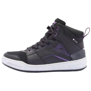 DAINESE Slip Resistant Abrasion Resistant High top Cycling Shoes Women's Black Purple