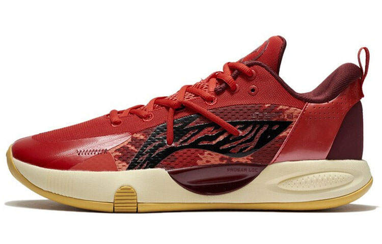 Li-Ning Li Ning Speed 8 Basketball Shoes Men's Low Top Fiery Red/Deep Chestnut Red
