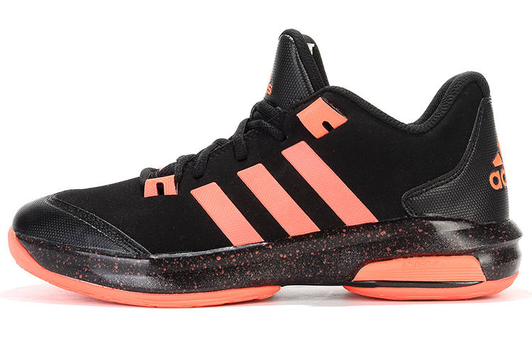 Adidas Adidas Crazy Speed Abrasion Resistant Low top Vintage Basketball Shoes Men's Black Pink