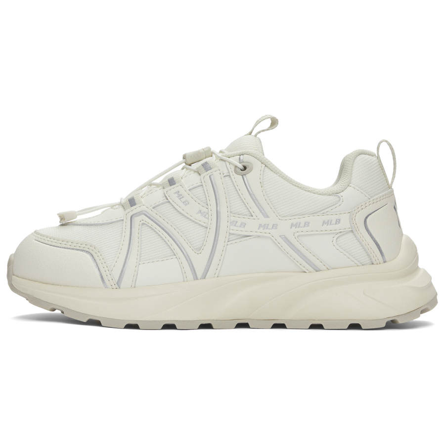 MLB New York Yankees Cushioning Abrasion Resistant Breathable Low top Chunky Sneakers Unisex White