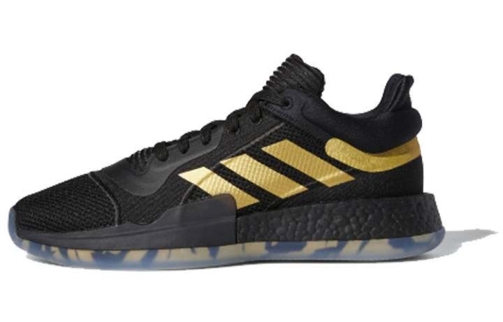 Adidas Adidas Marquee Boost Low 'Black Metallic Gold'