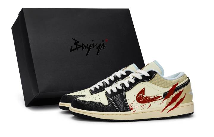Jordan Jordan Air Jordan 1 811 Manufacturing, Bloodblade Sword Shadow, Special Shoe Box Abrasion Resistant Slip Resistant