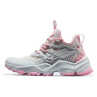 RAX Slip Resistant, Breathable, Lightweight Low top Outdoor Shoes Women's Gray Pink