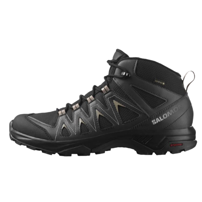 SALOMON X Braze MID GTX Fabric Mid top Hiking Shoes Men's Black