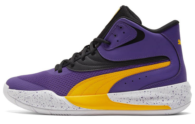 PUMA PUMA Triple Mid Splatter 'Prism Violet Spectra Yellow'