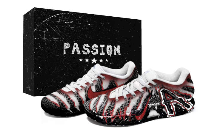 Nike Nike Ja Morant 3 Venom Strikes Low top Basketball Shoes Unisex Red Black White