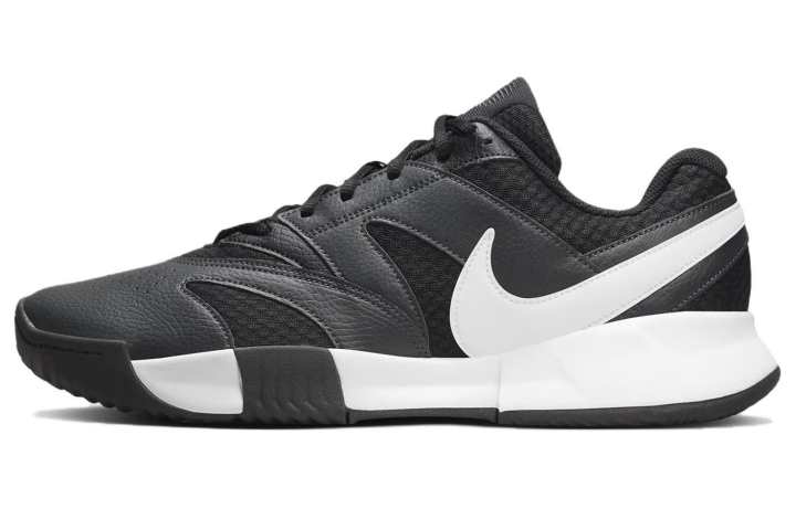 Nike Nike Court Lite 4 Breathable Low top Tennis Shoes Men's Black White