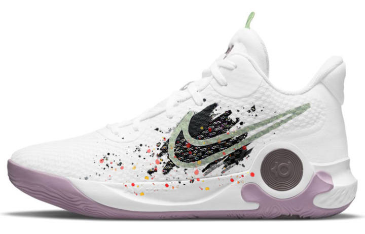 Nike Nike KD Trey 5 IX Ep Multicolor Auspicious Clouds, Rainbow Ink Splatter, Elasticity Cushion
