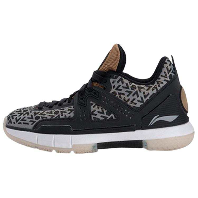 Li-Ning Li Ning WOW 5 Way Of Wade 5 Comfortable Non slip Lightweight Mid top Basketball Shoes Men's Black Gray