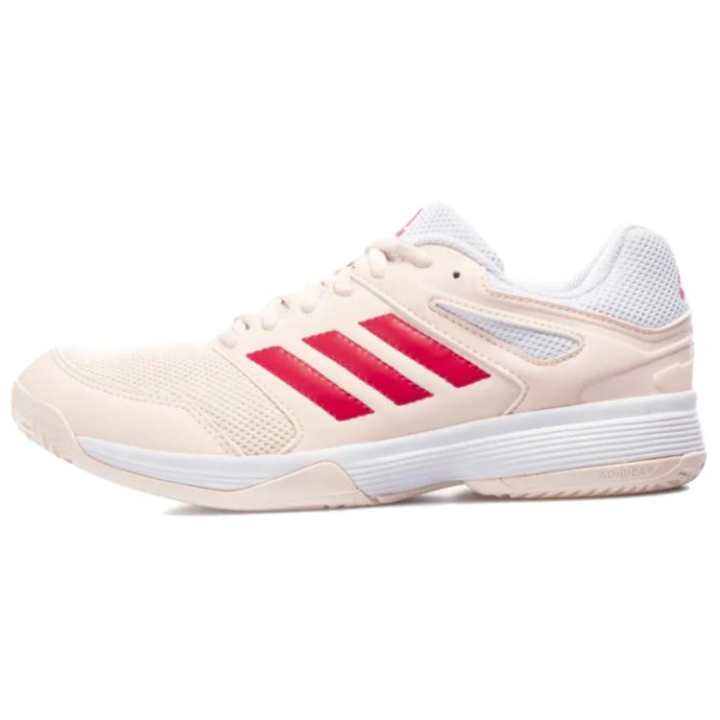 Adidas Adidas Speedcourt Comfortable Abrasion Resistant Coverage Low top Volleyball Shoes Women's Peach Pink