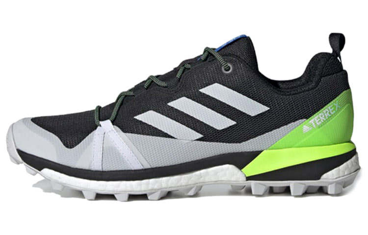 Adidas Adidas Terrex Skychaser Lt Breathable Low top Mountaineering Shoes Men's Black Green Gray