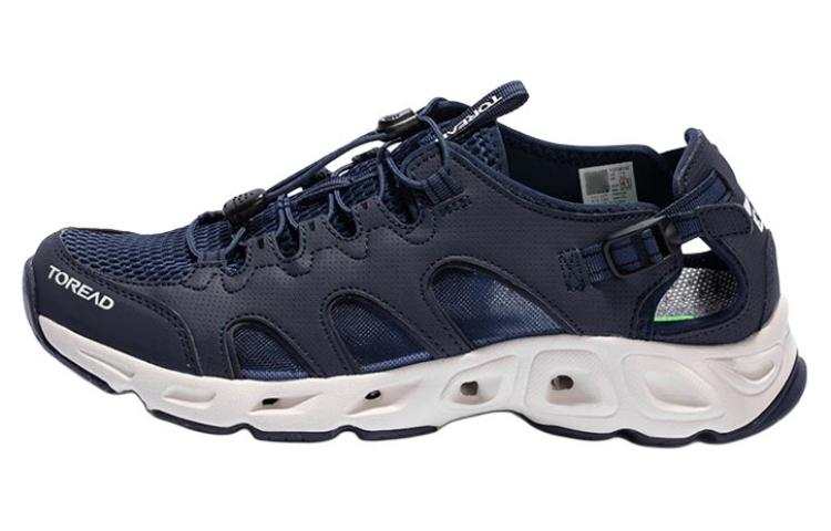 TOREAD Synthetic Leather, Textile Breathable Slip Resistant, Abrasion Resistant, Quick Dry River Trekking Shoes Men's