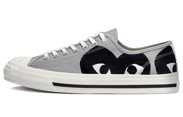 Converse Jack Purcell Comme des Garçons Play x Jack Purcell Converse 'Drizzle Black'