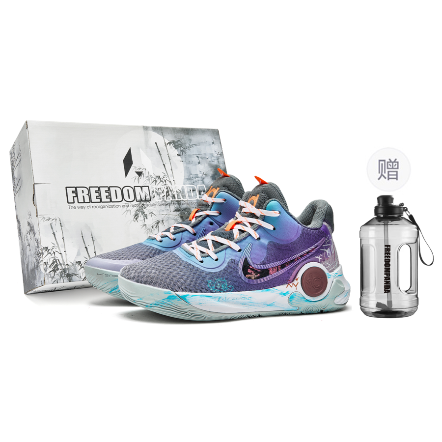 Nike Nike KD Trey 5 Freedom Panda, Box, Graffiti Ape Cushioning Slip Resistant Abrasion Resistant