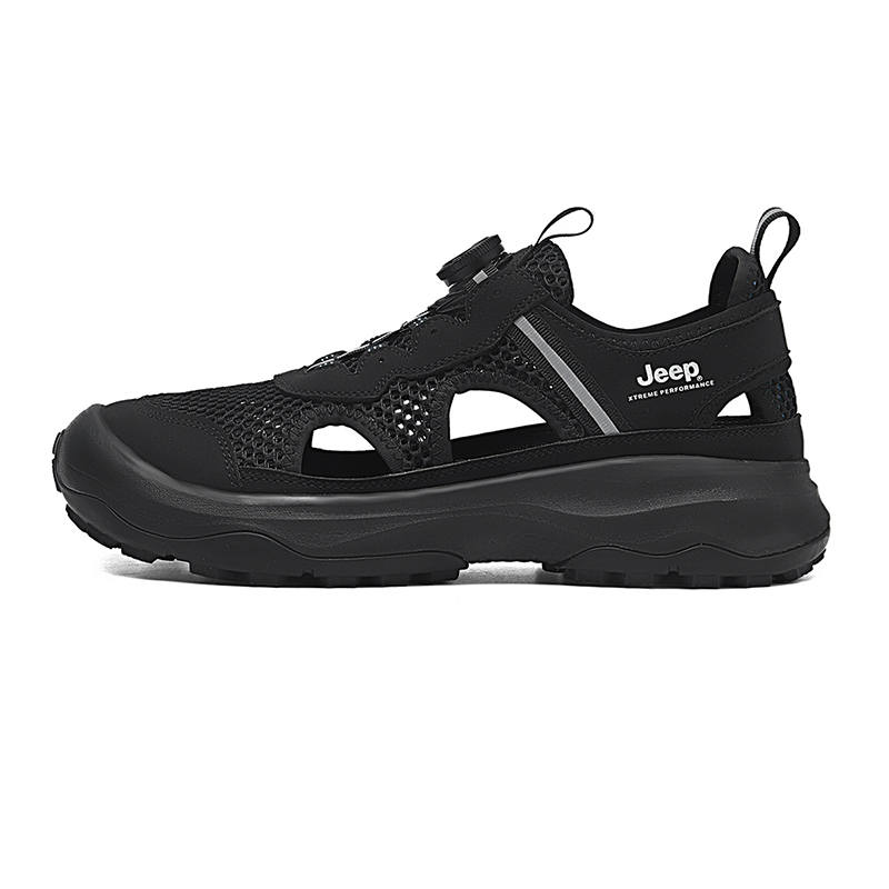 Jeep River Trekking Shoes Men's Black