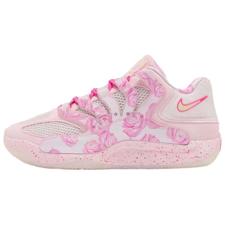 Nike Nike KD 18 Classic And Versatile Breathable Support Basketball Shoes Unisex Pink