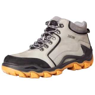 XGN Breathable, Slip Resistant, And Abrasion Resistant Low top Mountaineering Shoes Men's Gray
