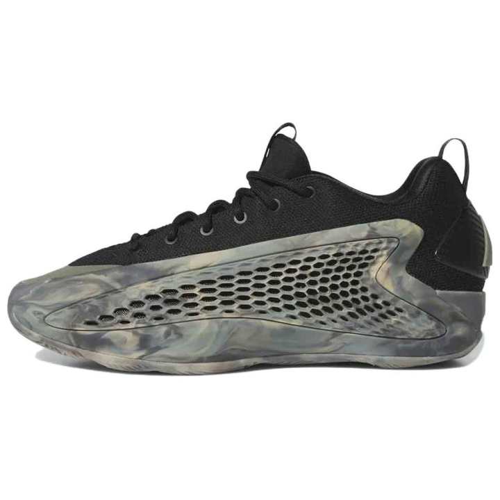 Adidas Adidas A.E. 1 Low 'MX Grey' Support Low top Basketball Shoes Men's Rising Black Camouflage