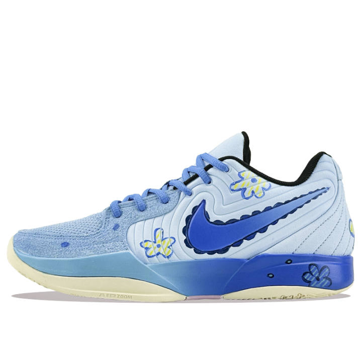 Nike Nike Ja Morant 2 Slip Resistant Abrasion Resistant Low top Basketball Shoes Men's Blue