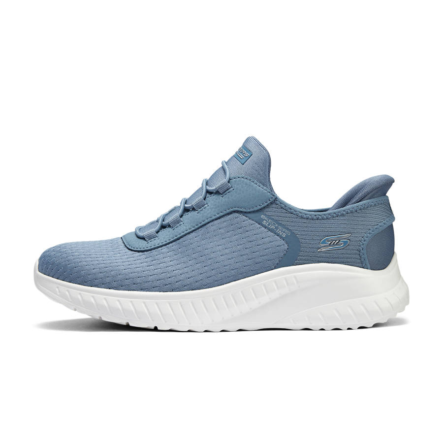 Skechers Lightweight Low top Casual Shoes Women's Dark Gray Blue