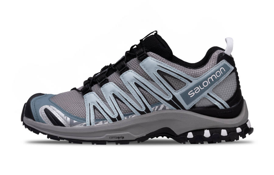 SALOMON XA PRO 3D Cool Summer Mint Cushioning, Wear Resistant Low top Hiking Shoes Unisex Light Blue