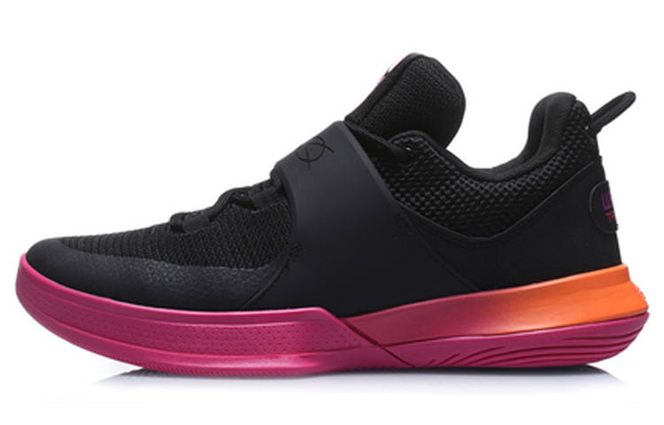 Li-Ning Li Ning Way Of Wade Training Cushioning Slip Resistant Lightweight Low top Performance Basketball Shoes Men's Black Red
