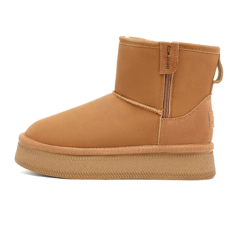 DEERWAY DEERWAY Short Snow Boots Women's Camel