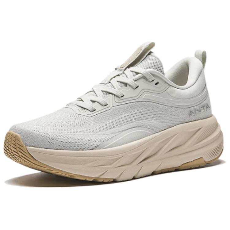 Anta Slip Resistant Abrasion Resistant Slip Resistant Abrasion Resistant Low top Training Shoes Women's Gray