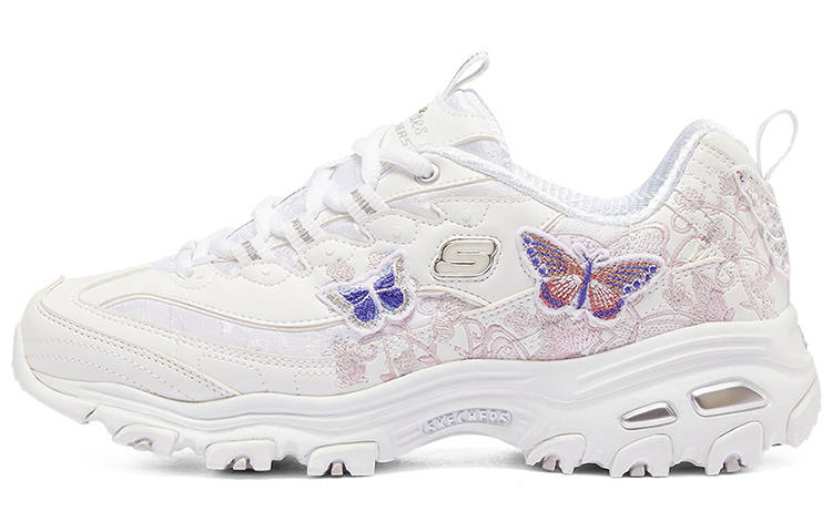 Skechers DLites 'White Butterfly' Women's