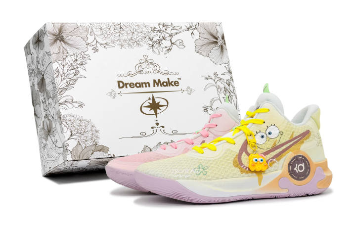 Nike Nike KD Trey 5 IX The Crab Boss's Treasure Cushioning Slip Resistant Abrasion Resistant Impact Resistant