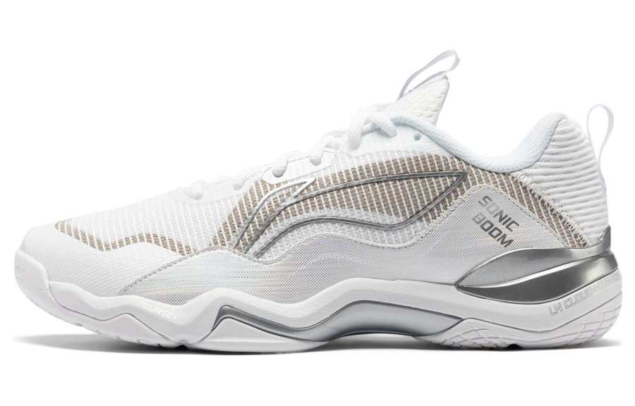 Li-Ning Li Ning Sonic Boom EG3.0 OP Abrasion Resistant Low top Badminton Shoes Unisex White