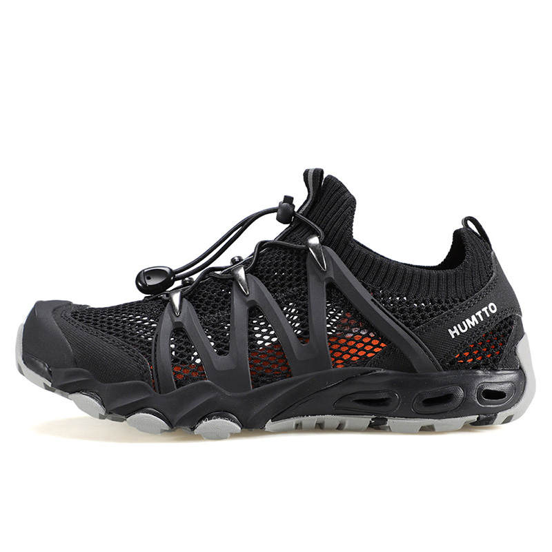 HUMTTO Grip Anti Collision Lightweight Grip Anti Collision Lightweight River Trekking Shoes Women's Black