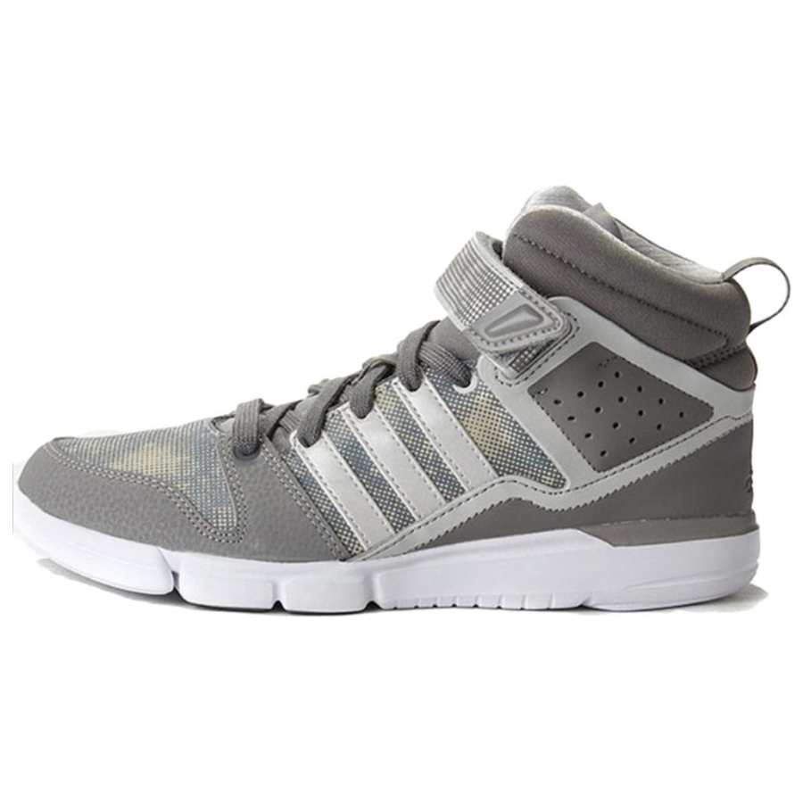Adidas Adidas Slip Resistant Abrasion Resistant High top Training Shoes Women's Gray